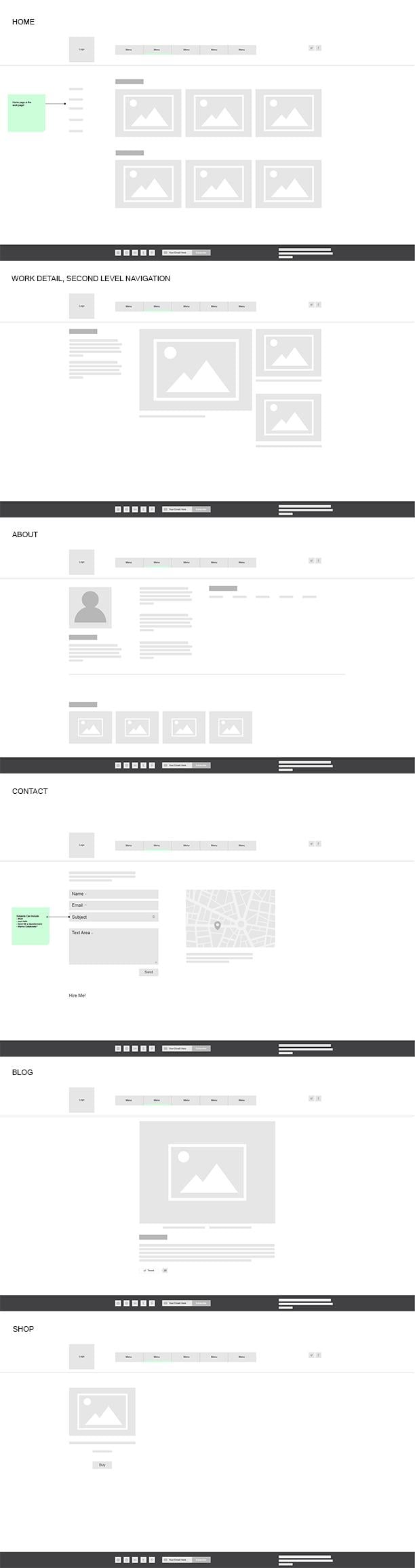 KMW Portfolio Site  - image 1 - student project