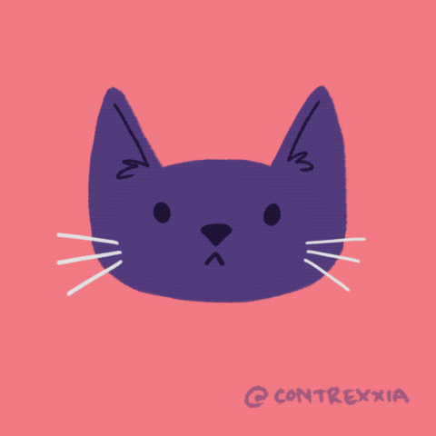 Cat Sticker GIFs in Procreate - image 3 - student project