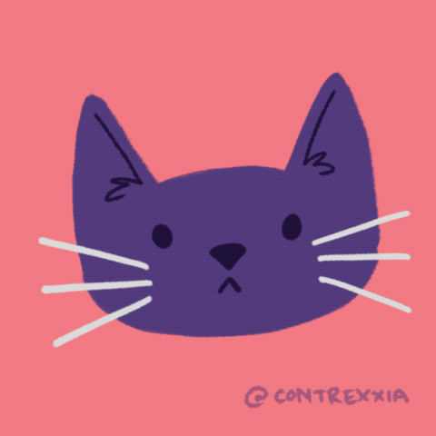 Cat Sticker GIFs in Procreate - image 1 - student project