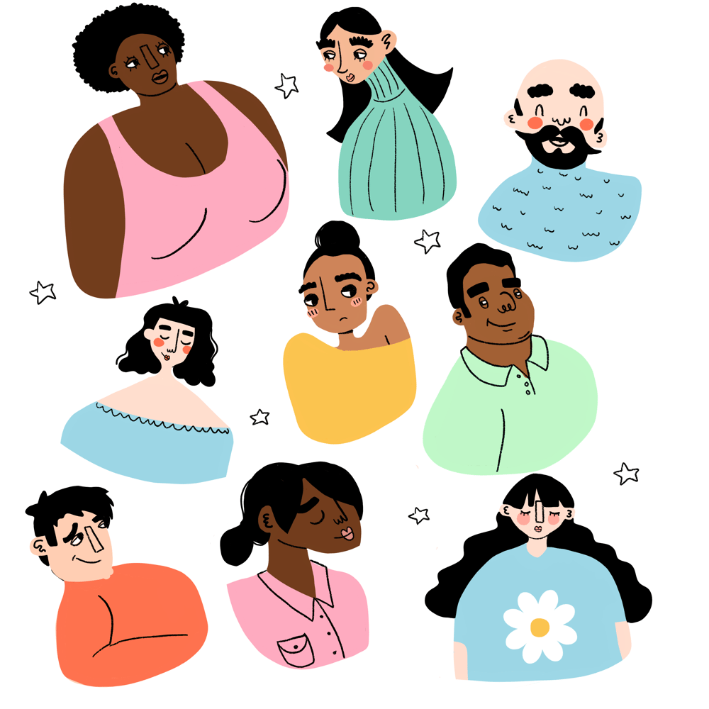colourful people - image 4 - student project
