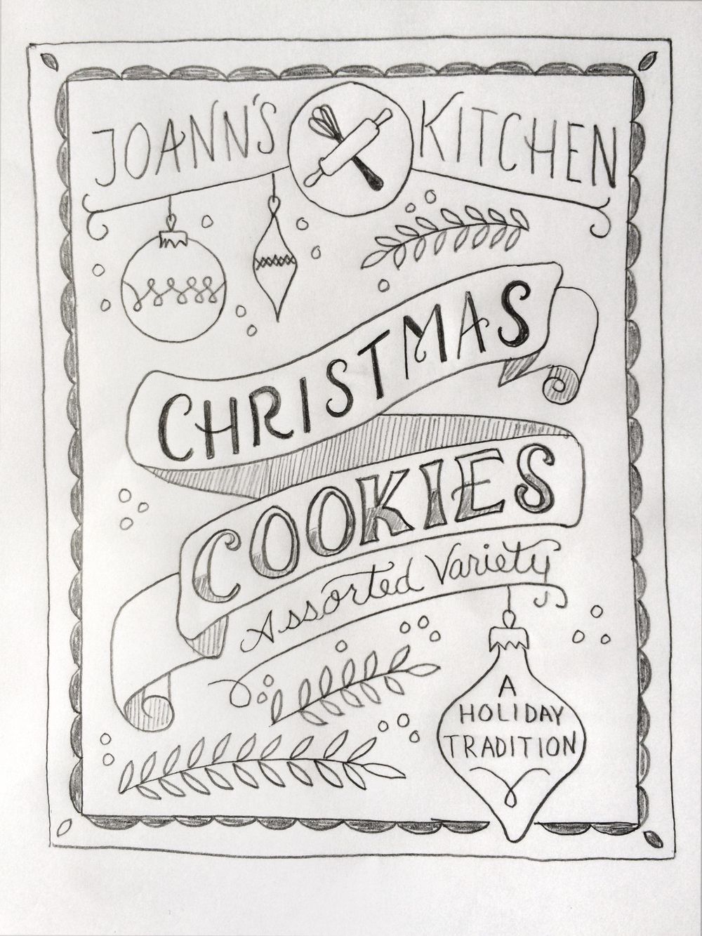Holiday Cookies Packaging - image 9 - student project