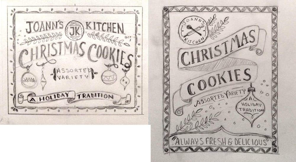 Holiday Cookies Packaging - image 6 - student project