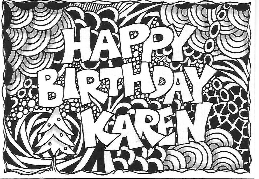 Doodle your first greeting card - image 2 - student project
