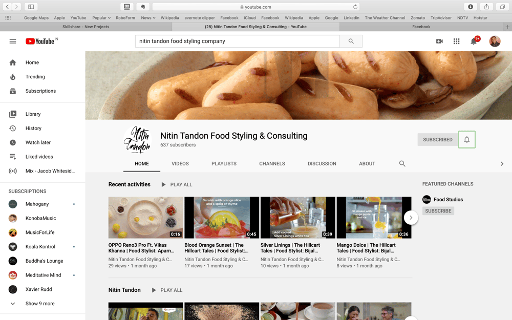www.nitintandon.com - image 2 - student project