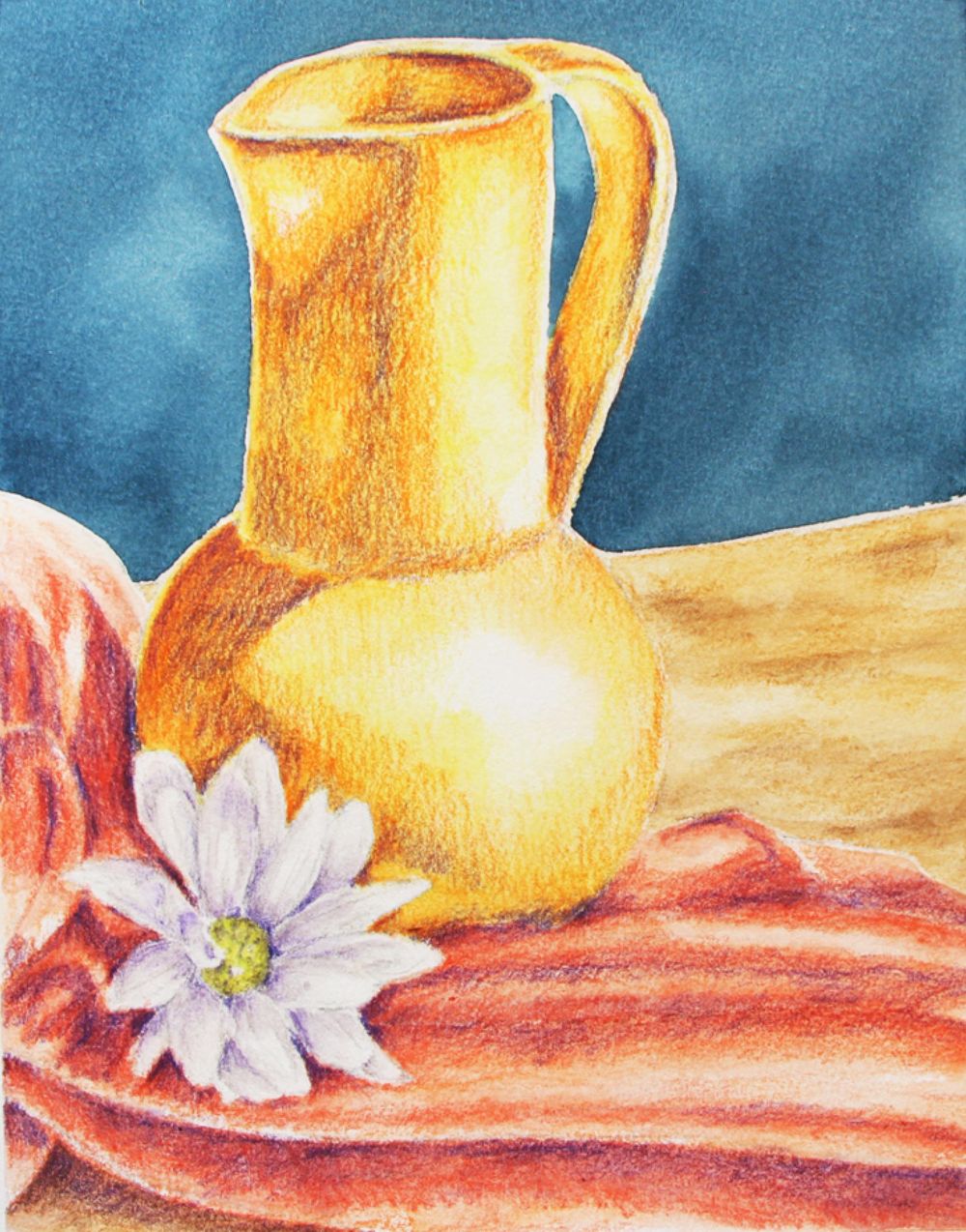Watercolor Pencil Still Life - image 1 - student project
