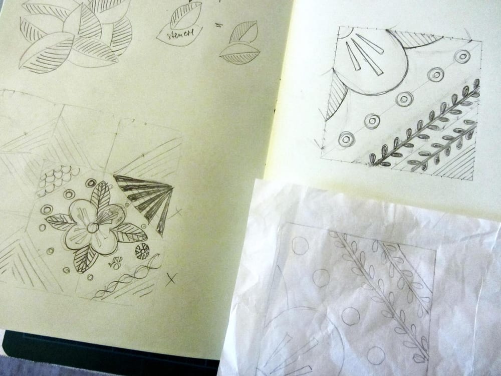 Block printed textile - image 1 - student project