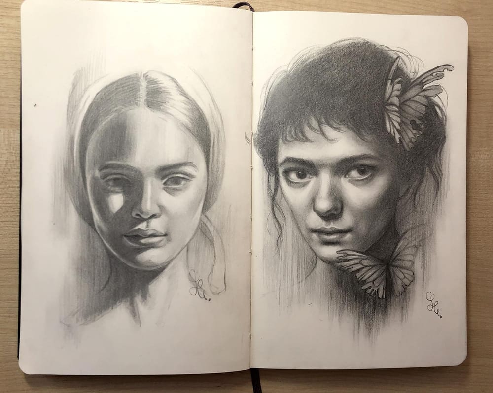 Sketchbook Study Skillshare Student Project