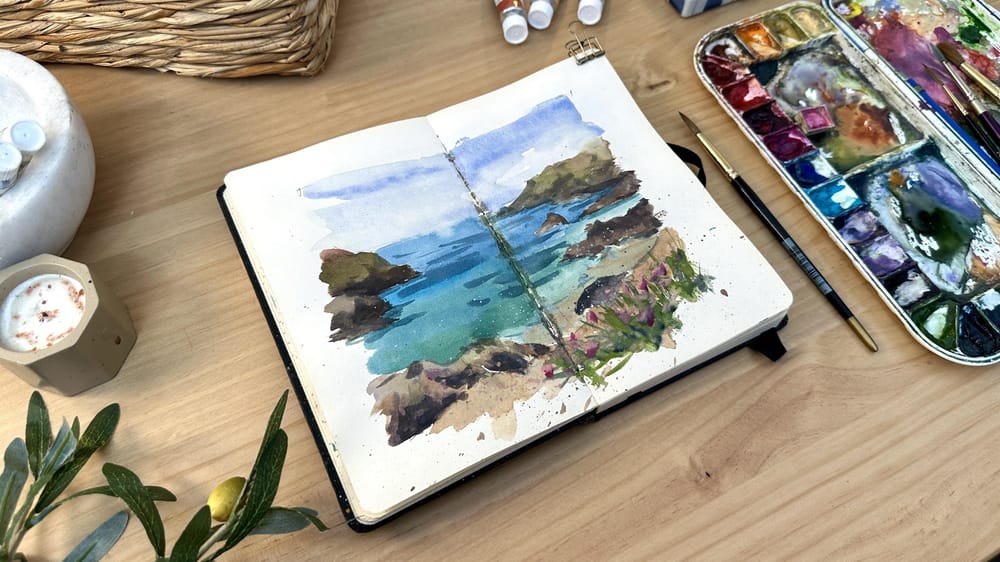 Sketchbook paintings - image 3 - student project