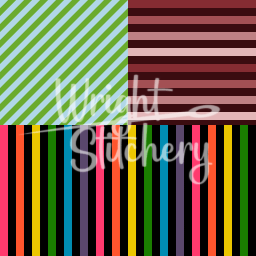 Striped Pattern 3 ways - image 1 - student project