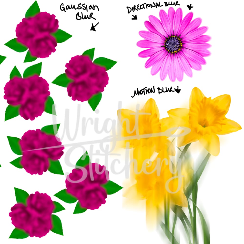 Blurred Flowers - image 1 - student project