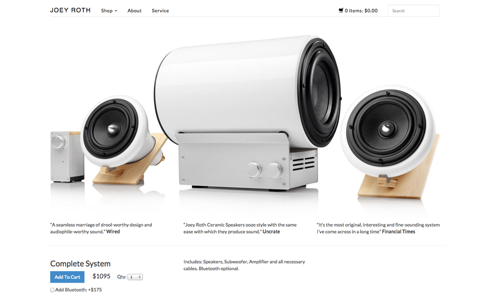 Sample Project: Ceramic Speakers - image 1 - student project