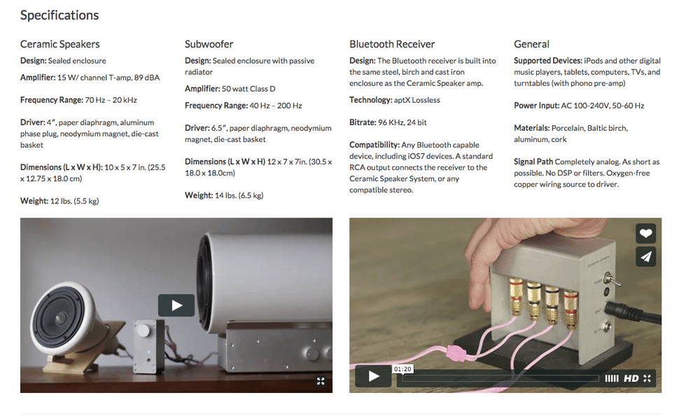 Sample Project: Ceramic Speakers - image 4 - student project