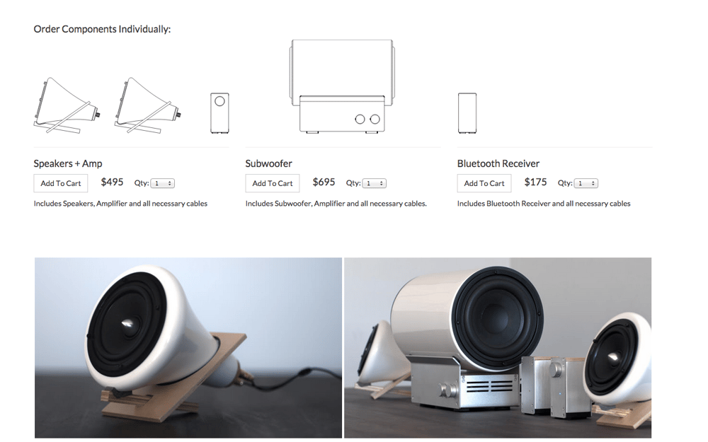 Sample Project: Ceramic Speakers - image 2 - student project