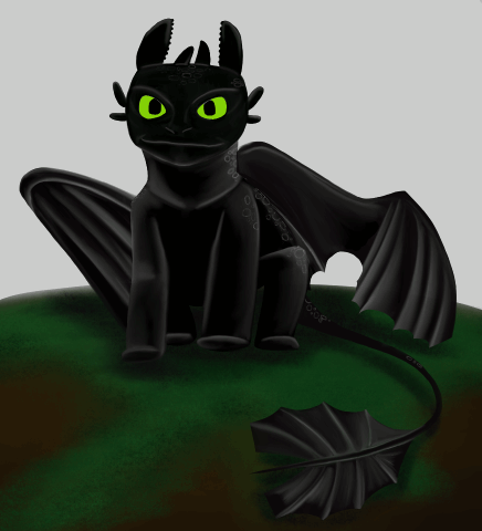 Toothless - image 1 - student project