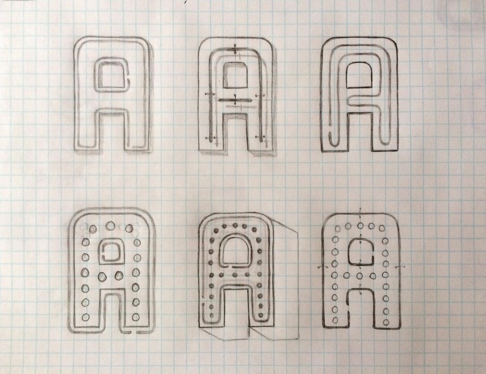 Vintage Sign Alphabet - image 3 - student project