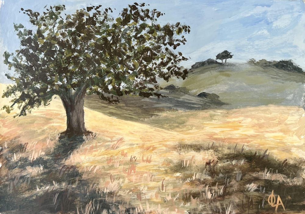 Paint The Mood: Expressive Landscapes With Acrylics - image 1 - student project