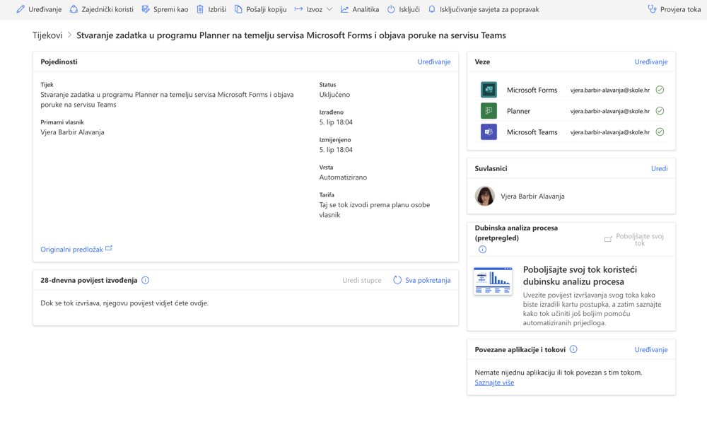 Automation of sending survey notifications - image 2 - student project