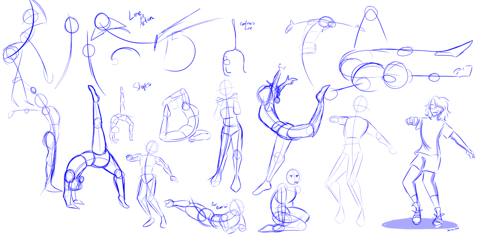 Gesture Drawings - image 1 - student project