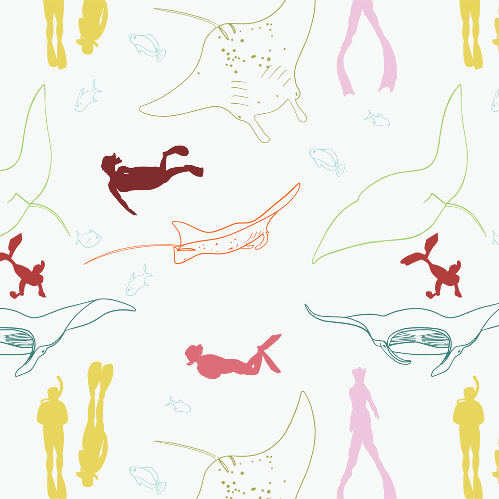 Mantas and Divers - image 10 - student project