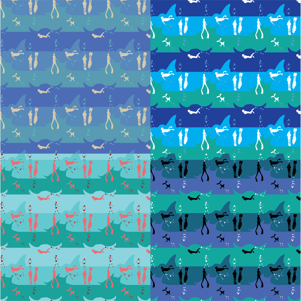 Mantas and Divers - image 8 - student project