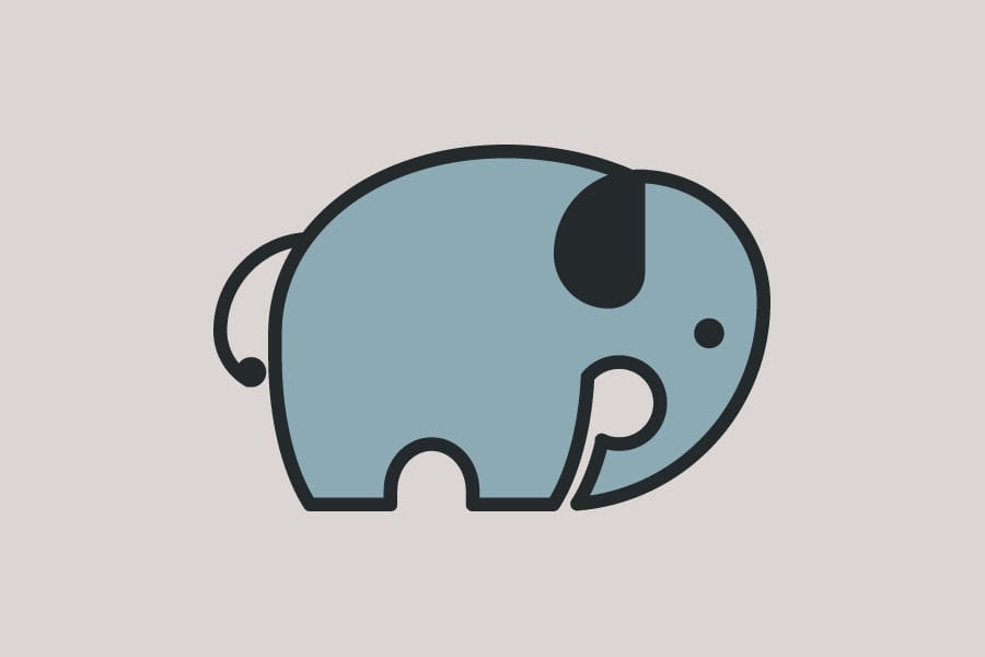 Elephant Logo Using the Golden Ratio - image 5 - student project