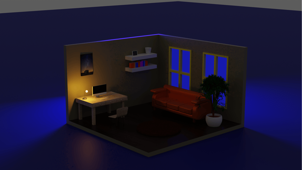 Become a 3D Illustrator by Mastering Blender - image 2 - student project