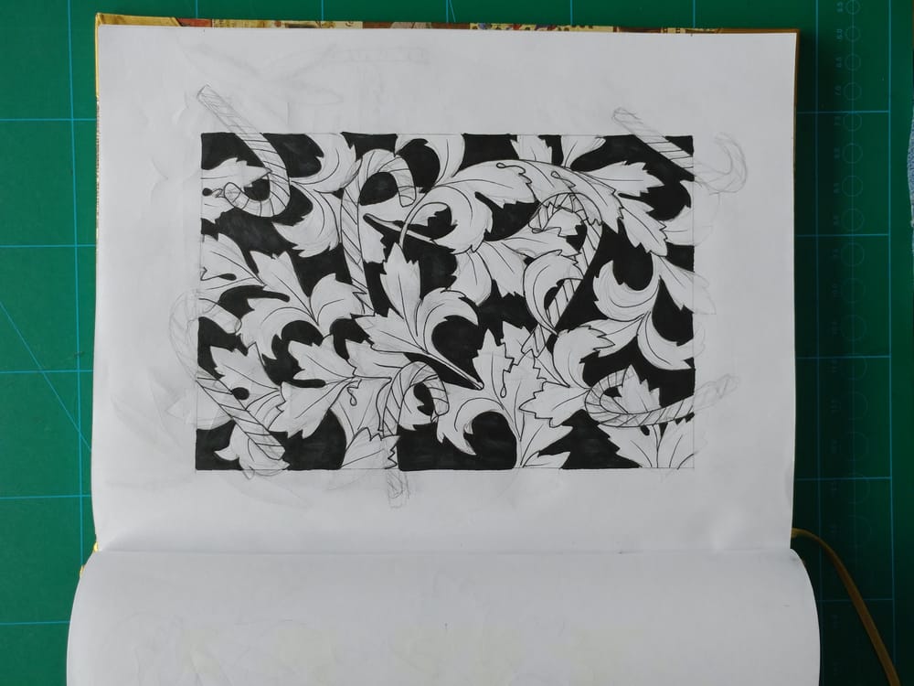 Acanthus Illustration - image 7 - student project