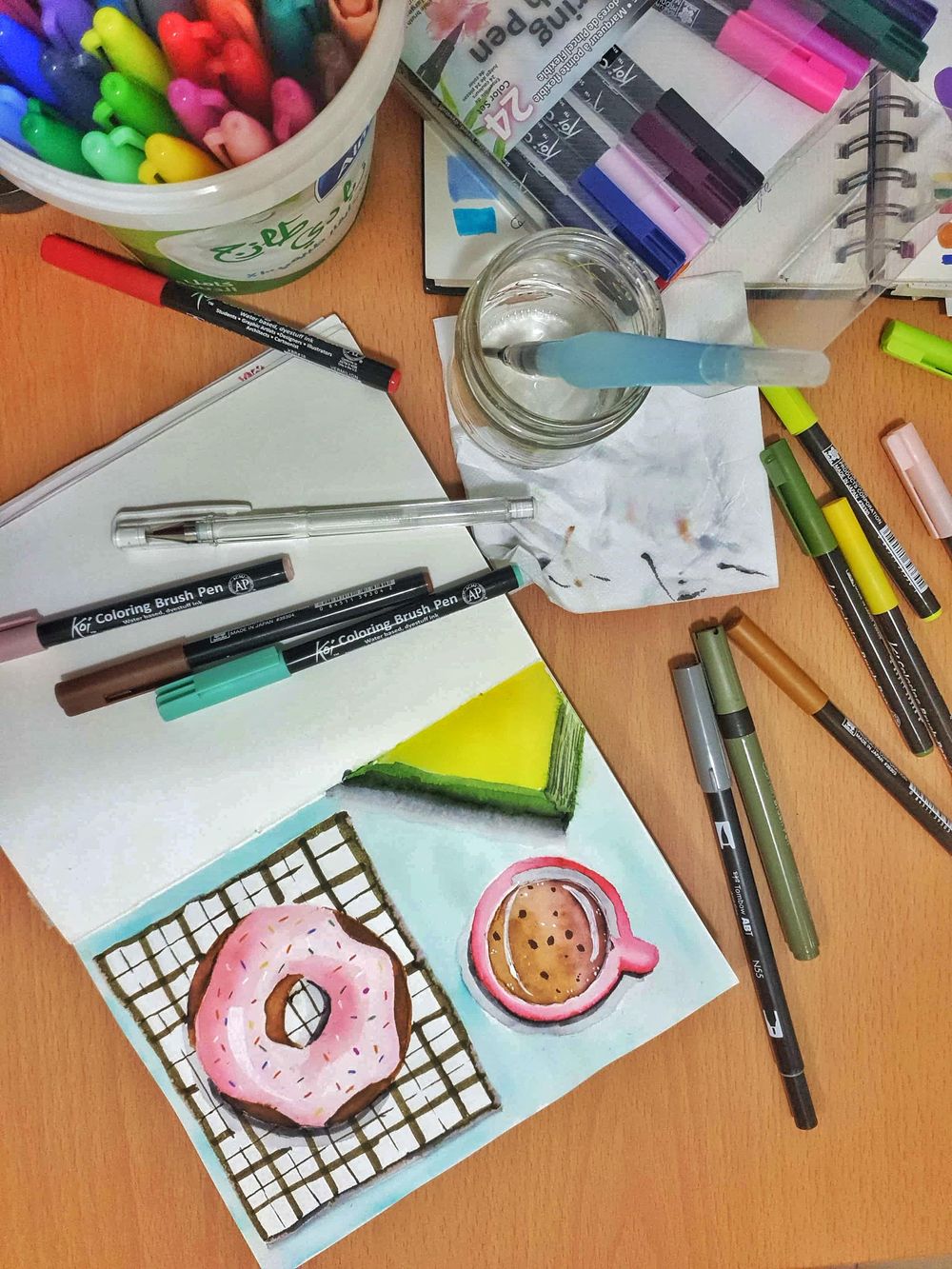 Watercolor Markers - image 5 - student project