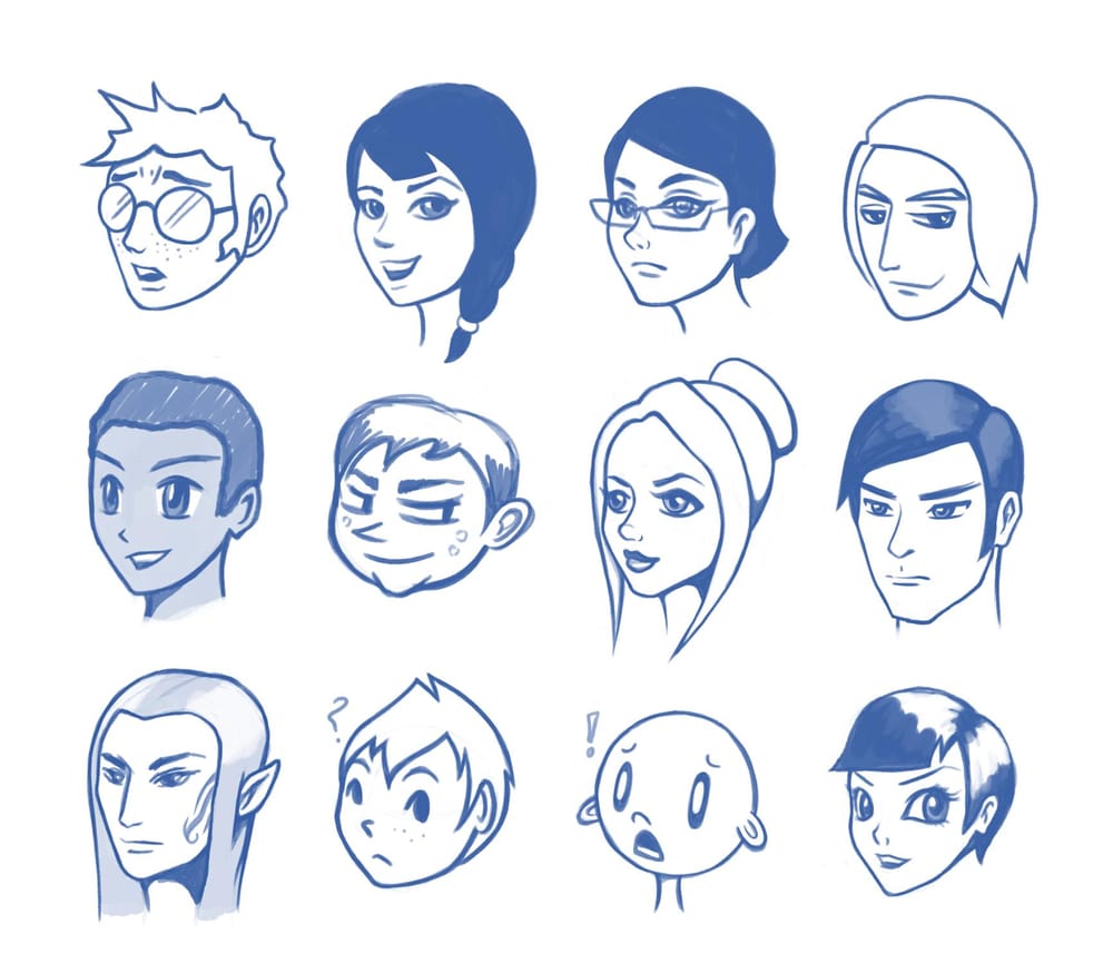 Jaleh's Characters - image 1 - student project