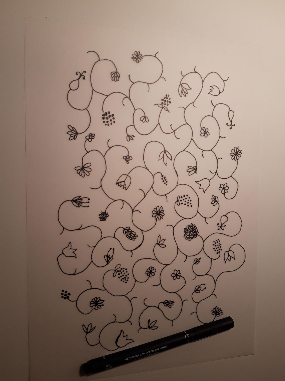 Serpentine Midnight Flowers - image 4 - student project