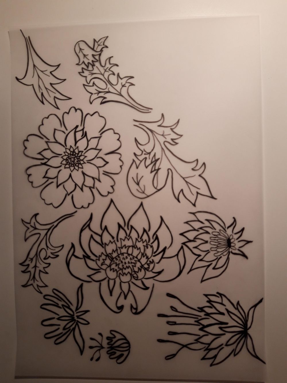 Serpentine Midnight Flowers - image 1 - student project