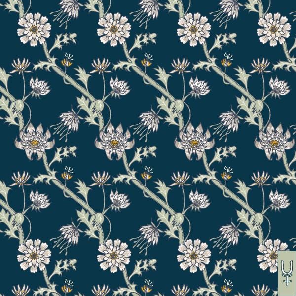 Serpentine Midnight Flowers - image 3 - student project