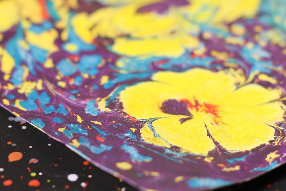 Paper Marbling Magic - image 2 - student project
