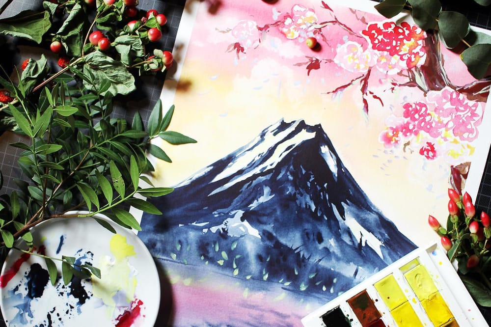 Dreamy Watercolors - image 8 - student project