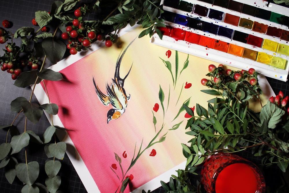 Dreamy Watercolors - image 5 - student project