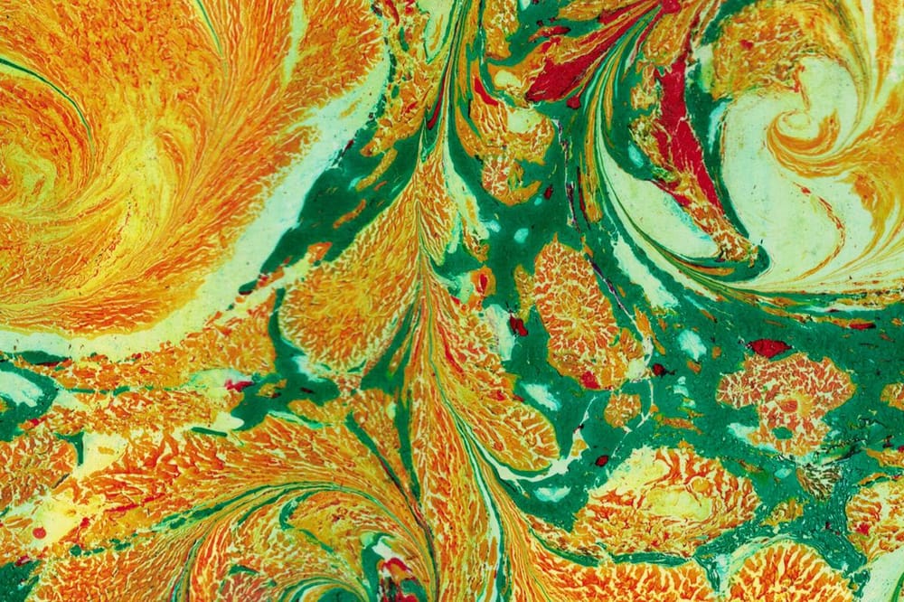 Paper Marbling Magic - image 5 - student project