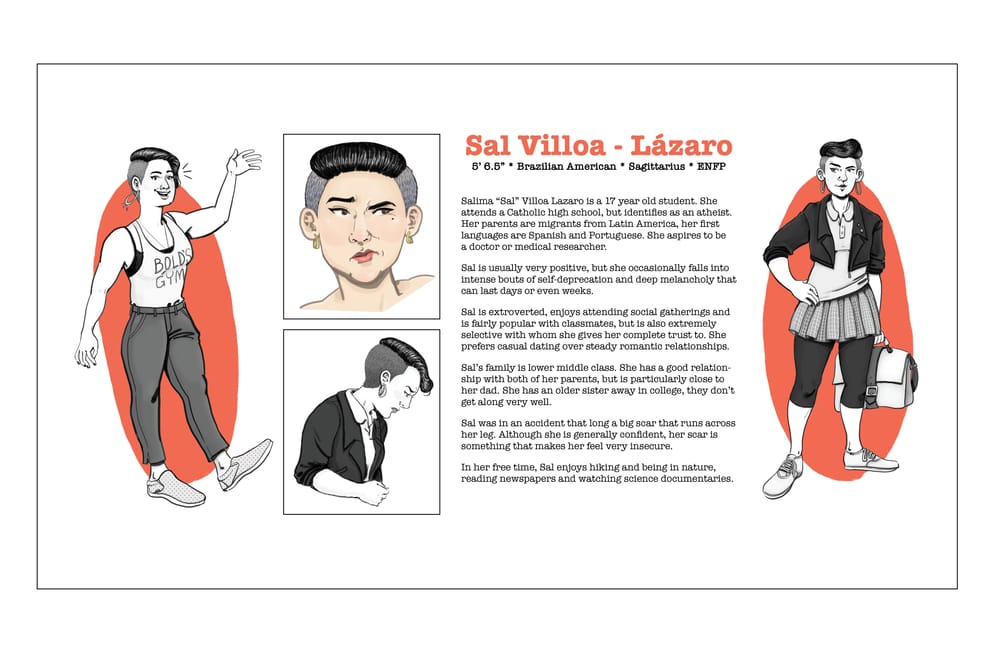 Character Biography (Teacher Sample) - image 1 - student project
