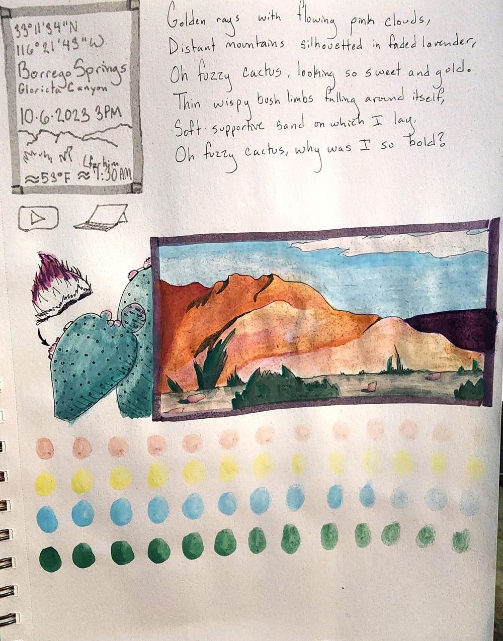 Desert Study - image 1 - student project