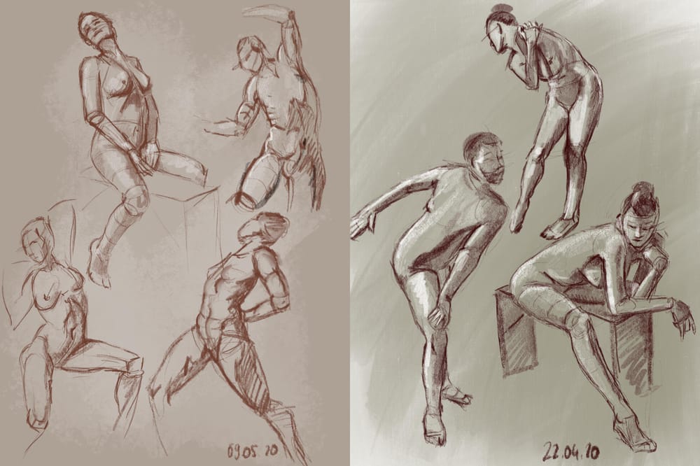 Sketches of "Volume and Structure" - image 4 - student project