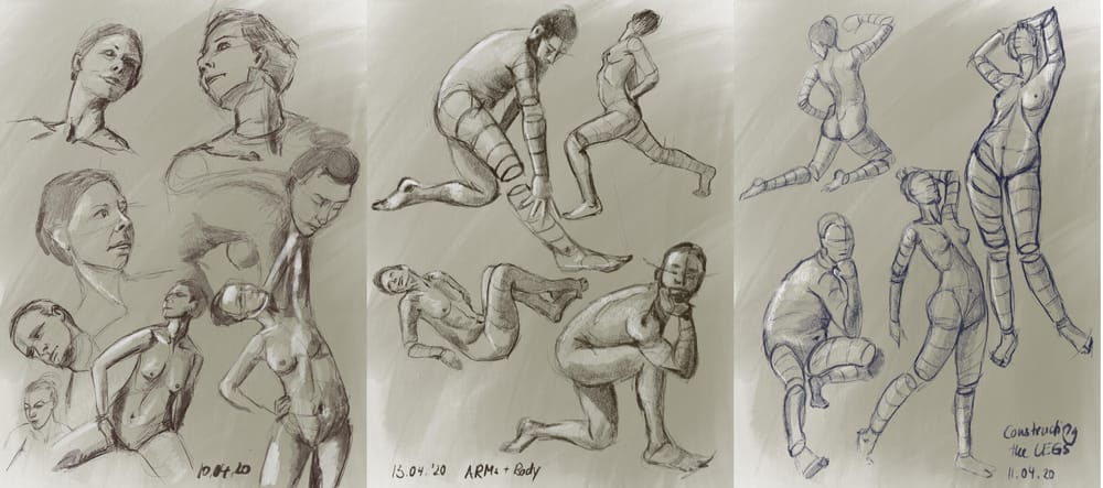 Sketches of "Volume and Structure" - image 3 - student project