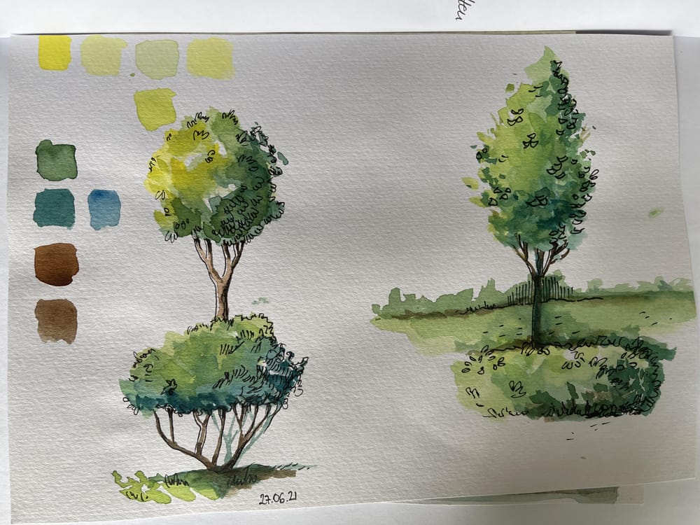 Great course of urban sketching! - image 2 - student project