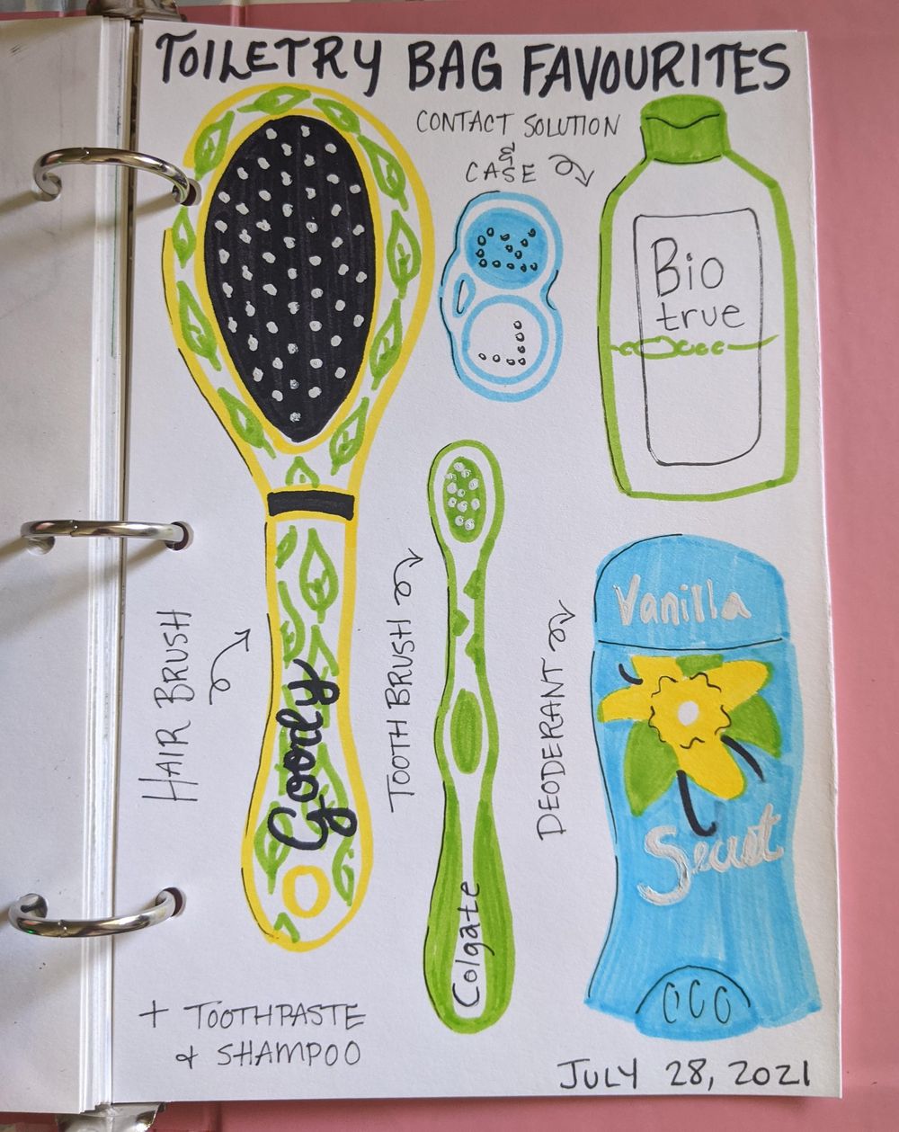 14 Days of Illustrated Journaling - image 12 - student project