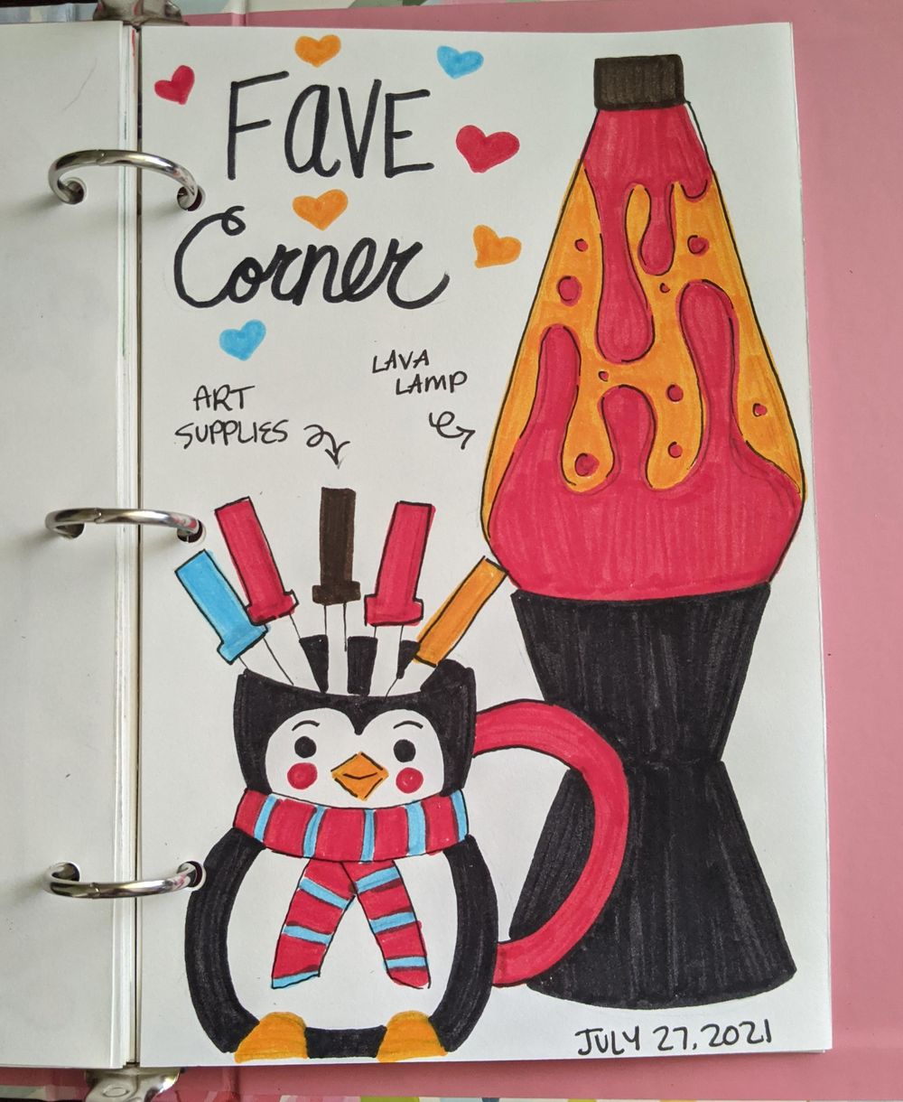 14 Days of Illustrated Journaling - image 11 - student project