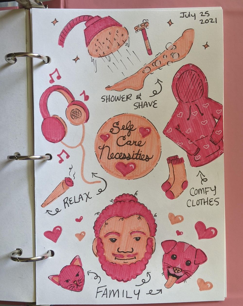 14 Days of Illustrated Journaling - image 9 - student project