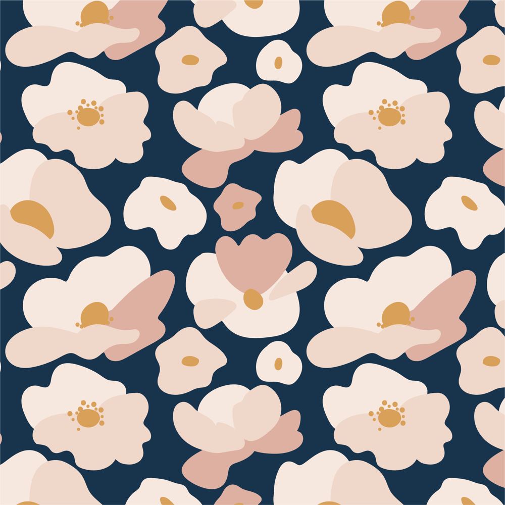 Minimalist flowers - image 2 - student project