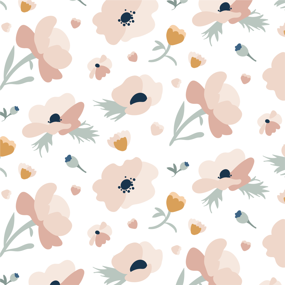 Minimalist flowers - image 1 - student project