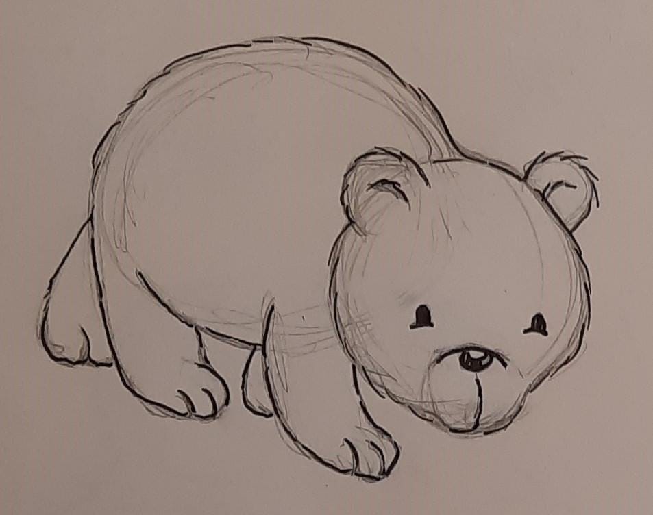 Cute bear explores the world - image 10 - student project