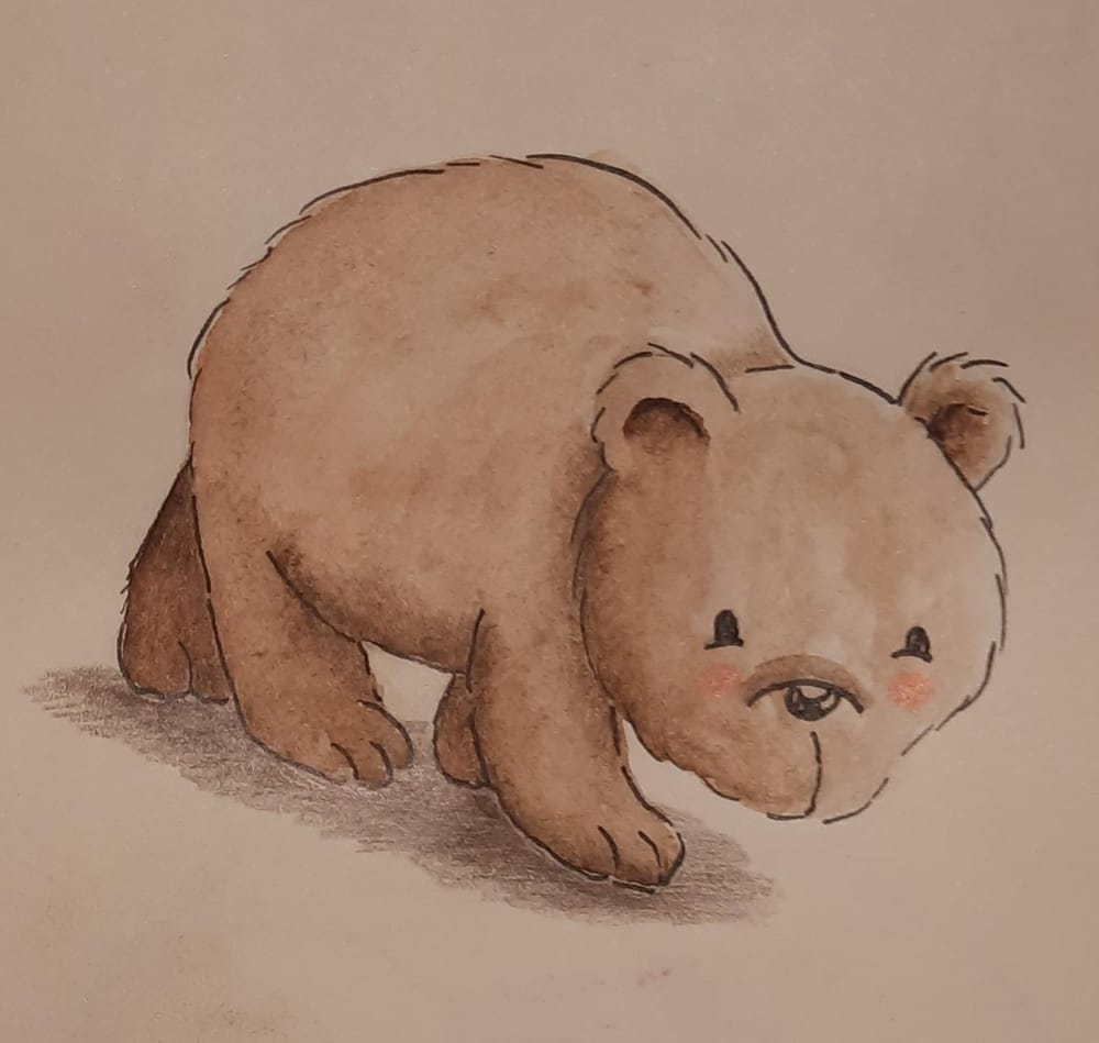 Cute bear explores the world - image 11 - student project