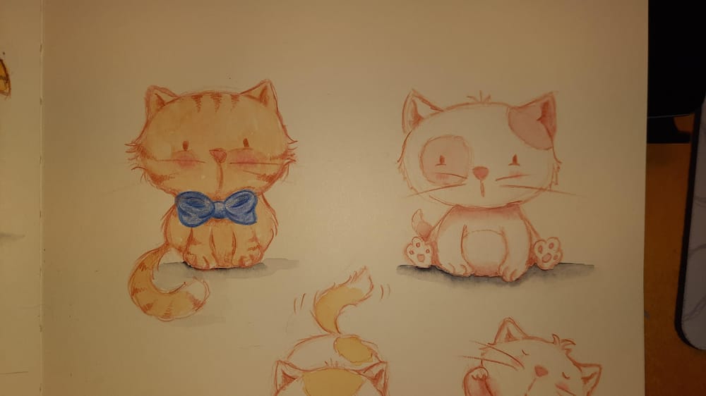 Cute cats practice - image 1 - student project