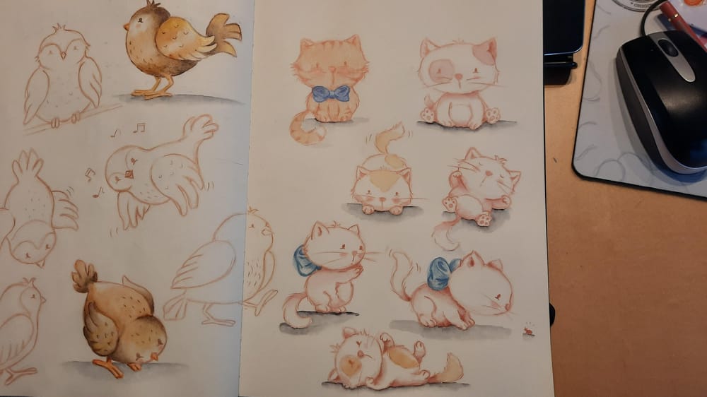 Cute cats practice - image 4 - student project